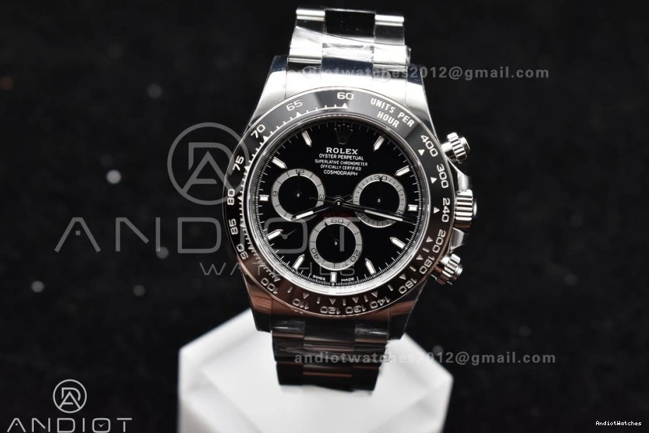 SL4801 126500 in Movement Elegant Steel 904L Dial 1051 Daytona Rolex Factory 1:1 VS Black SBF 0123